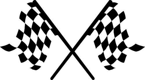 (image for) RACING FLAG sticker